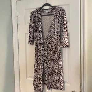 Diane Von Furstenberg Julian wrap dress -runs big!